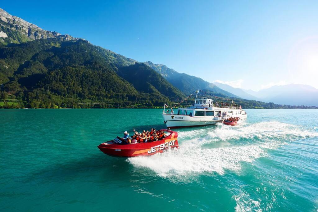 Chalet Mignon - Your Vacation Oasis At Lake Brienz Бьоніген Екстер'єр фото